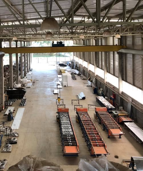 Produção nacional certificada — Fábrica Telhas Brasil